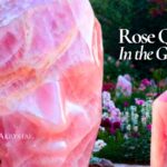 Rose Quartz in the Garden!